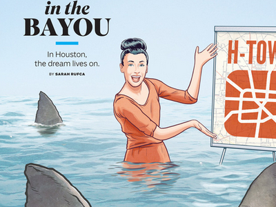 Houstonia editorial editorial illustration rob dobi