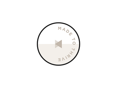 Made to Thrive branding icon logo mark