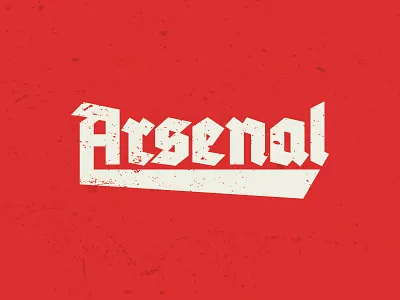 Day 07 - Grunge / Sports arsenal grunge logo logo challenge logotype soccer sports