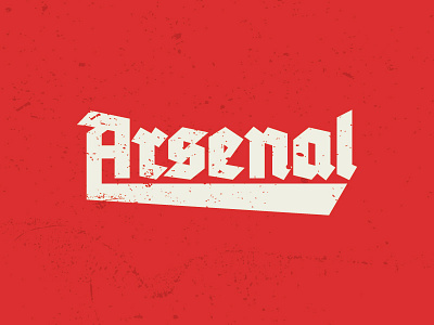 Day 07 - Grunge / Sports arsenal grunge logo logo challenge logotype soccer sports