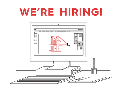 We're Hiring - Column Five NY agency column five creative designer entry level graphic designer hire hiring illustration job new york studio