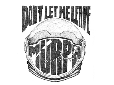 Murph drawing handlettering illustration interstellar stippling typography