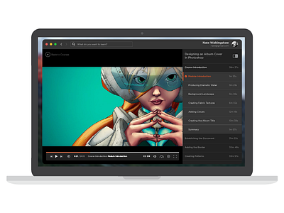 Pluralsight Desktop Player app desktop electron offline pluralsight ui ux videoplayer