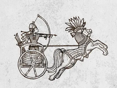 Sinuhe drawn handrawn illustration oldschool vintage