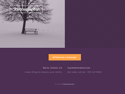 My Website III branding freelance itsbrandond portfolio ui web website