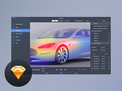 Eye-tracking System Freebie application eye tracking freebie interaction os x sketch ui