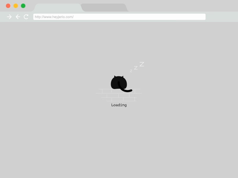 Loading Animation ae animation cat gif graphic motion web