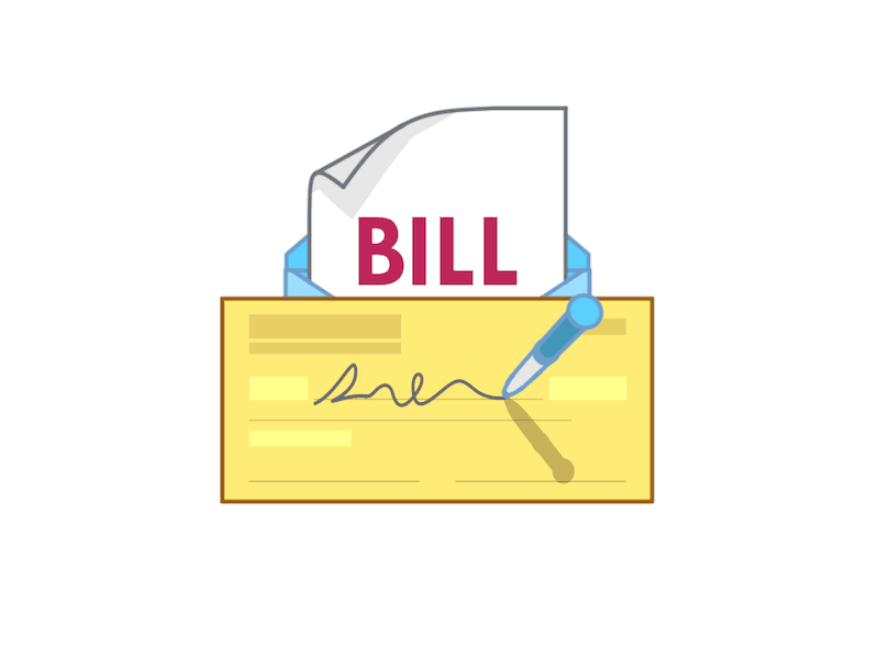 Bill Autopay animation bills cinema 4d eyedesyn flat design gif haveaplan line art money motion graphics sketch and toon transamerica