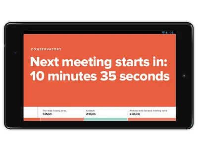 Code Name: Copernicus app meetings room scheduling