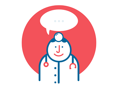 Happy Doc doc doctor illustration smile
