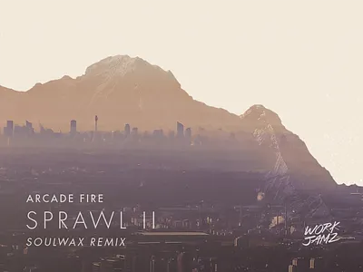 Sprawl II "Cover" arcade fire cover double exposure music work jamz
