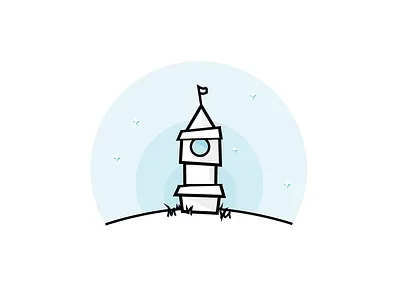 3, 2, 1... illustration spaceship