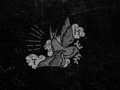Bird - TM birds branding handmade handrawn hipster illustration logo oldschool tattoo