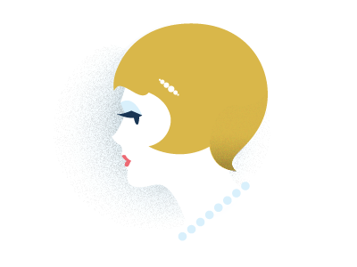 lux 20s daisy buchanan portrait simple