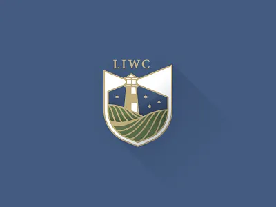 Badge branding clean design geometry icon identity lighthouse logo mark shapes symbol