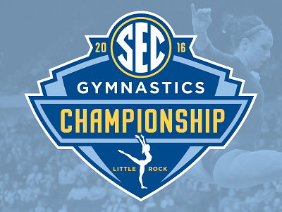 2016 SEC Gymnastic Championship blue championship gymnastic ncaa sec shield