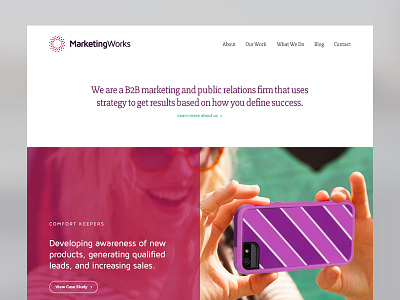 Homepage design homepage ui ux web website