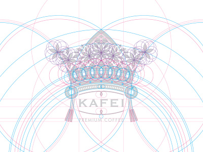 Kafei Logo Design Process bali branding coffee culture design guideline identity logo premium vector