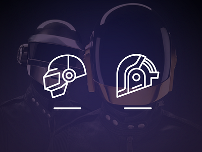 Get Lucky daft daftpunk edm electronic icon illust illustration line music punk