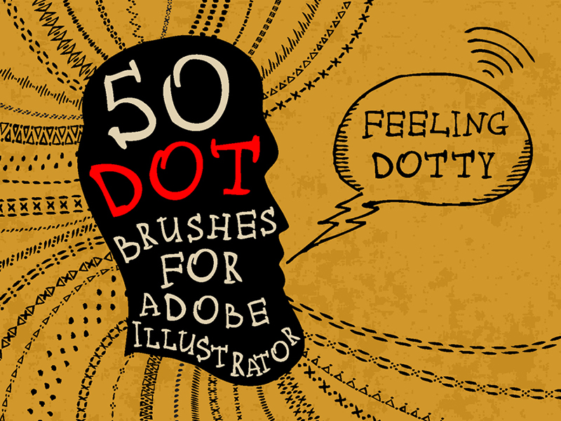 Feelin' Dotty brushes free photoshop