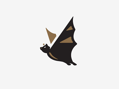 Bat bat branding illustration mark