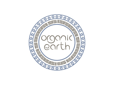 Organic Earth branding graphic design identity logo design