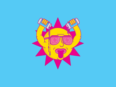 Daydrinking illustration