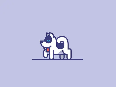 Puppy dog husky puppy siberian