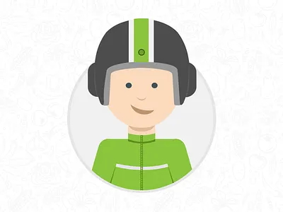 Gojek Motorcycle Taxi Driver bike driver gojek helmet motorcycle rider taxi