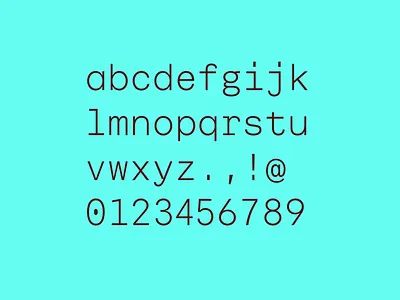 Plau Monospaced Font Wip branding custom font font font family monospaced sans serif typeface typewriter typography