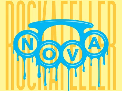 Nova Rockafeller - Knuckles apparel band merch brass knuckles nova rockafeller