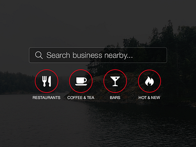 Yelp iOS Today Widget user interface widgets yelp