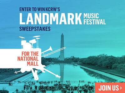 Landmark Music Festival festival kcrw music radio sweepstakes