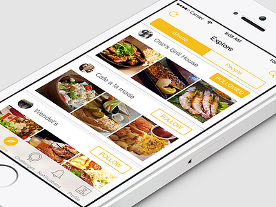 MENU Redesign anroid design interface ios material