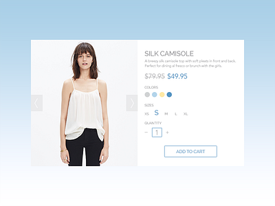 Product Card e commerce fashion product card ui ui widgets user interface web design widgets