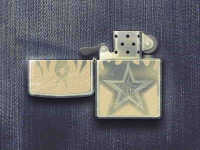 Zippo fire jeans lighter zippo