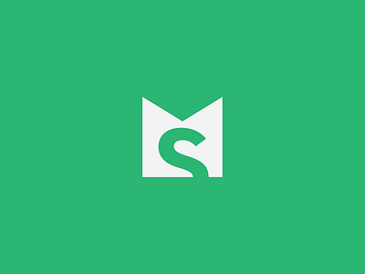 MŠ brand branding identity initials logo logotype mark monogram ms mš personal