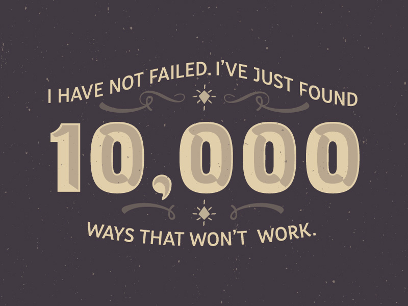 Edison Quote logo quote thomas edison