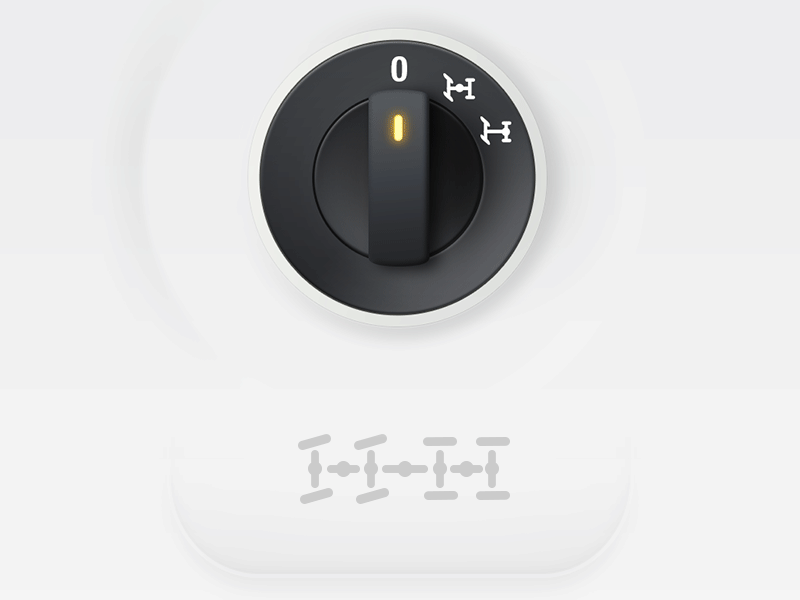 MAN Hydrodrive button