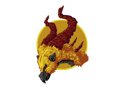 The Elusive Golden Iber of Draxsklonstivus IV art fantasy illustration pixel pixel art science fiction scifi