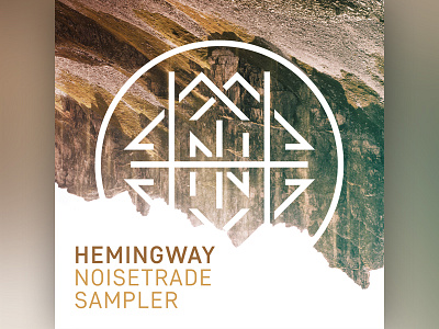 Noisetrade Sampler album cover emblem free music hemingway landscape noisetrade photo sampler texture