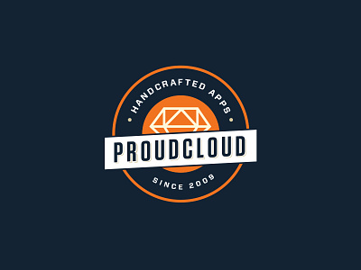 Proudcloud Sticker 02 apps badge js logo proudcloud ruby sticker