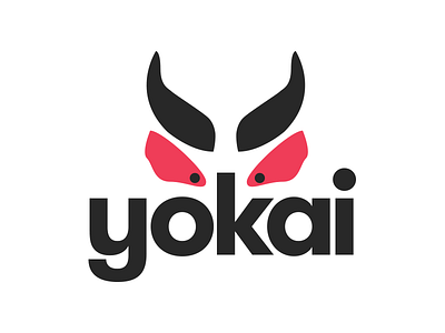 Yokai Films eyes film identity japanese logo vector yokai