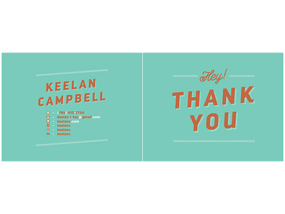 Thank You Card card thank you