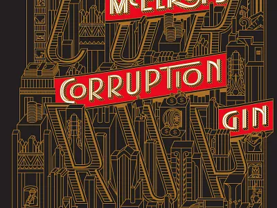 Tom's Town Distilling Co Label distilling identity kevincantrelldesign lettering logo toms town distilling co. vintage