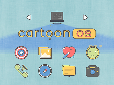 cartoon os theme