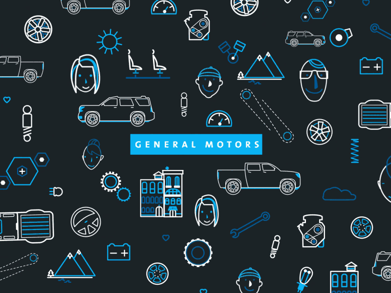 GM Pattern 2d after effects animation design gif gm illustration line motion graphics pattern