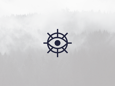 Eye brand icon logo