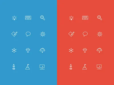 Co Lab Icons alizarin co colors flat icons lab peter river