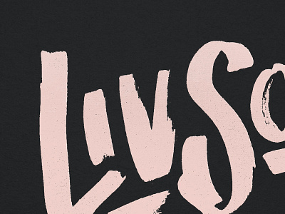 Hair Lettering II beauty branding brush lettering logo typography